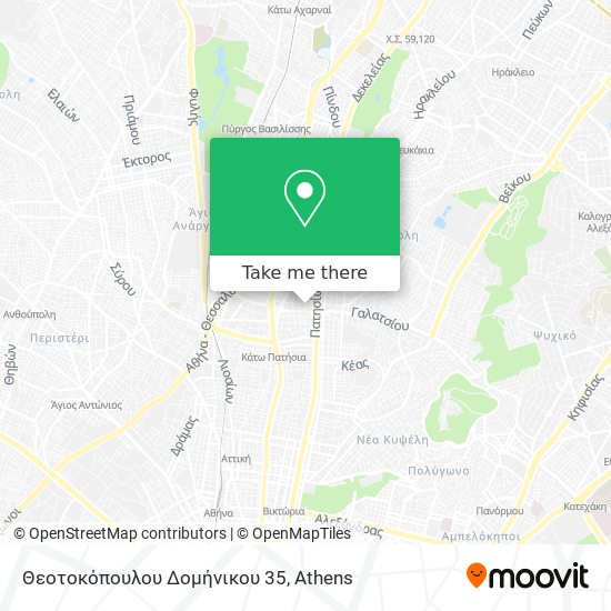Θεοτοκόπουλου Δομήνικου 35 map