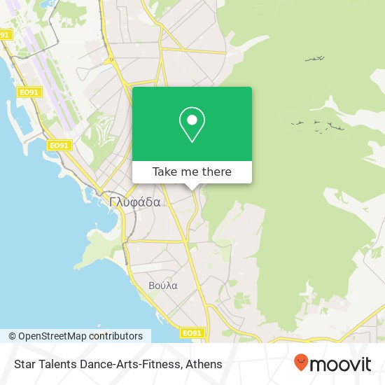 Star Talents Dance-Arts-Fitness map