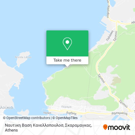 Ναυτικη Βαση Κανελλοπουλοσ, Σκαραμαγκας map