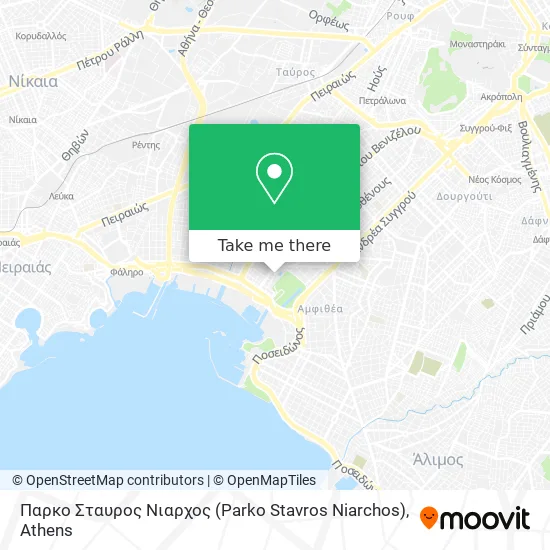 Παρκο Σταυρος Νιαρχος (Parko Stavros Niarchos) map