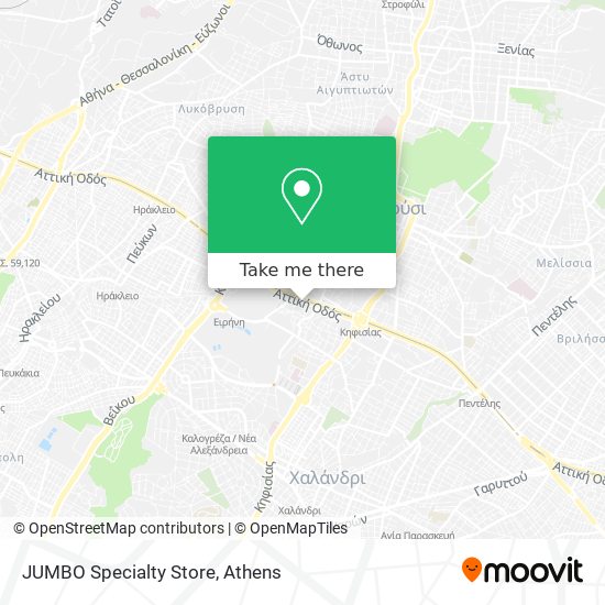 JUMBO Specialty Store map