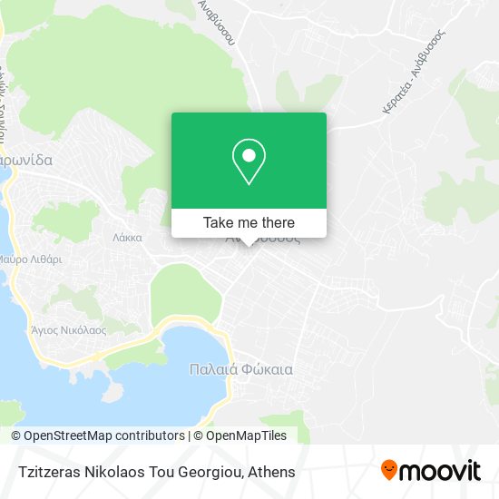 Tzitzeras Nikolaos Tou Georgiou map