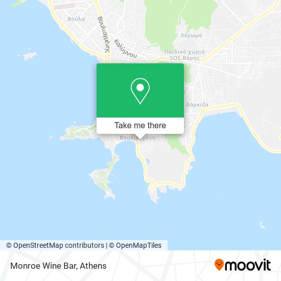 Monroe Wine Bar map