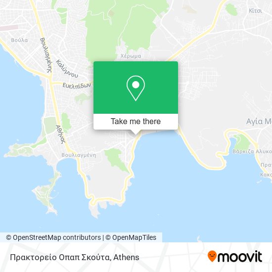 Πρακτορείο Οπαπ Σκούτα map