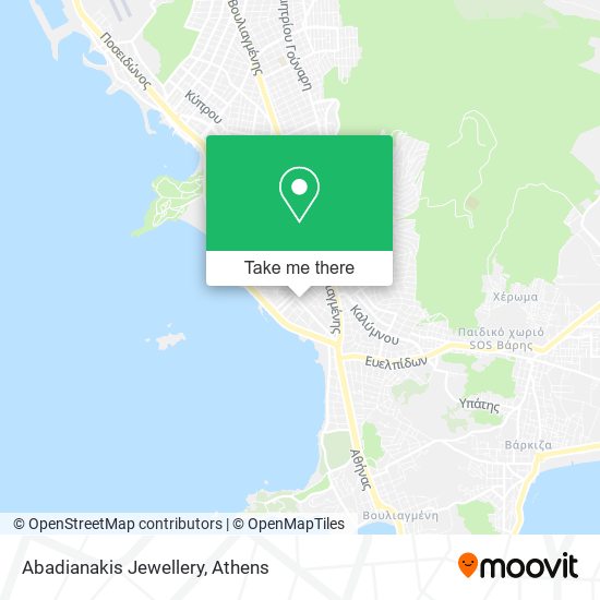 Abadianakis Jewellery map