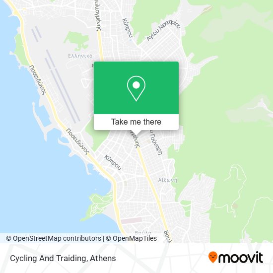 Cycling And Traiding map