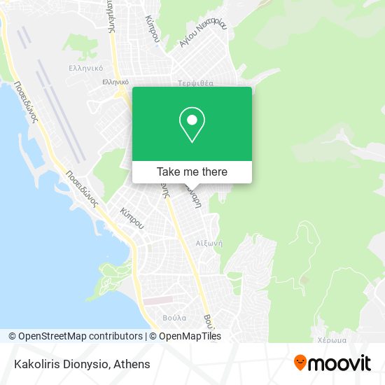 Kakoliris Dionysio map