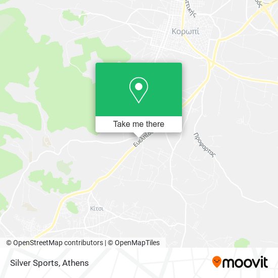 Silver Sports map