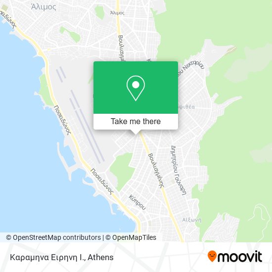 Καραμηνα Ειρηνη Ι. map