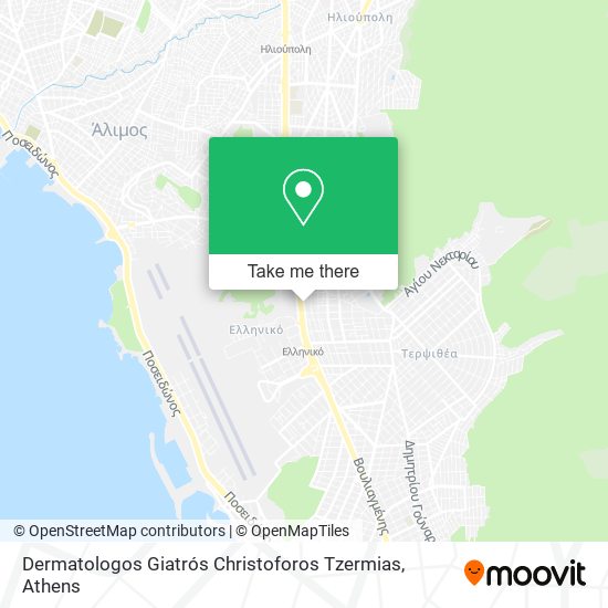 Dermatologos Giatrós Christoforos Tzermias map