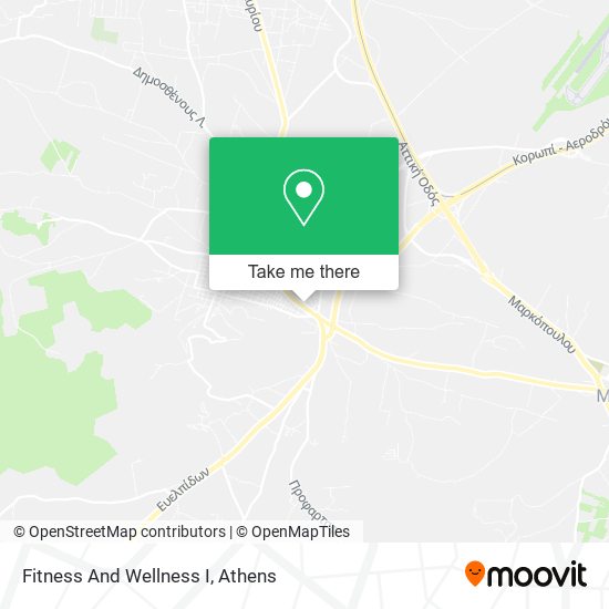 Fitness And Wellness I map