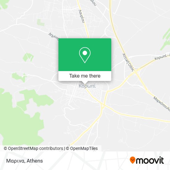 Μαρινα map