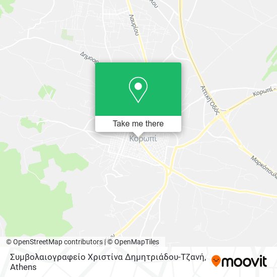 Συμβολαιογραφείο Χριστίνα Δημητριάδου-Τζανή map