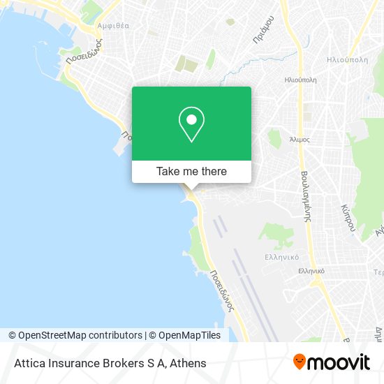 Attica Insurance Brokers S A map