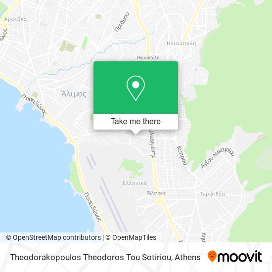 Theodorakopoulos Theodoros Tou Sotiriou map