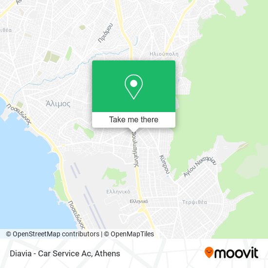 Diavia - Car Service Ac map