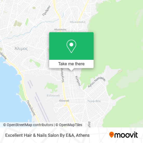 Excellent Hair & Nails Salon By E&A map