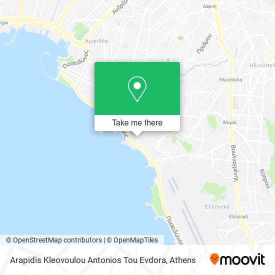 Arapidis Kleovoulou Antonios Tou Evdora map