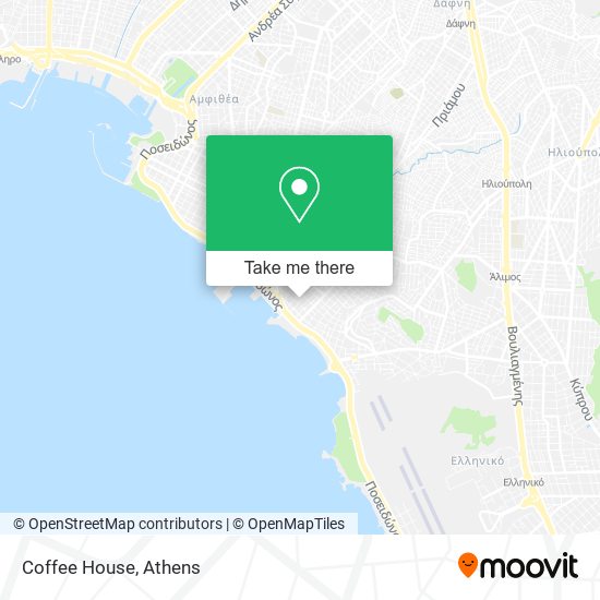 Coffee House map