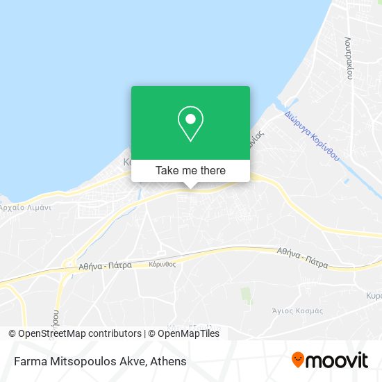 Farma Mitsopoulos Akve map