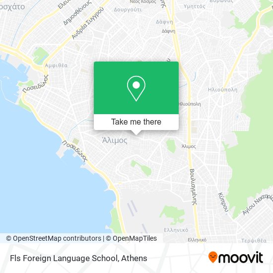 Fls Foreign Language School map