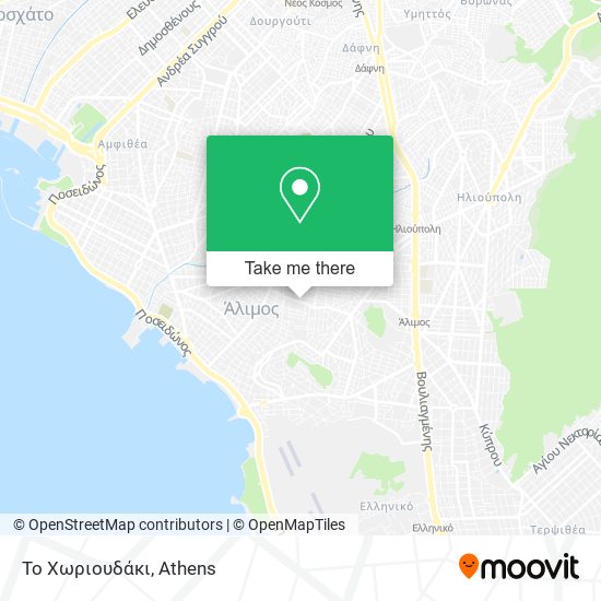 Το Χωριουδάκι map