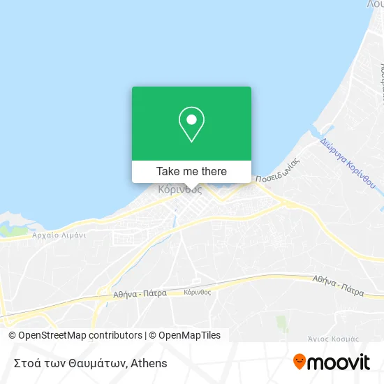Στοά των Θαυμάτων map