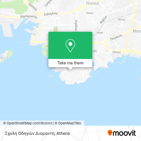 Σχολή Οδηγών Διαμαντή map