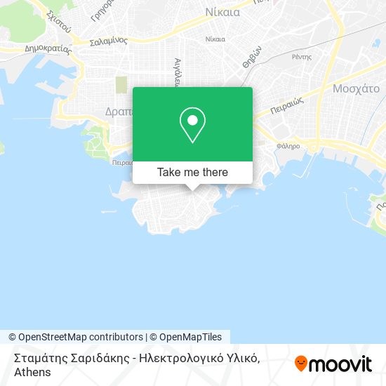 Σταμάτης Σαριδάκης - Ηλεκτρολογικό Υλικό map