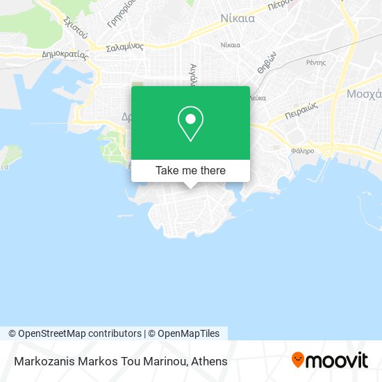 Markozanis Markos Tou Marinou map