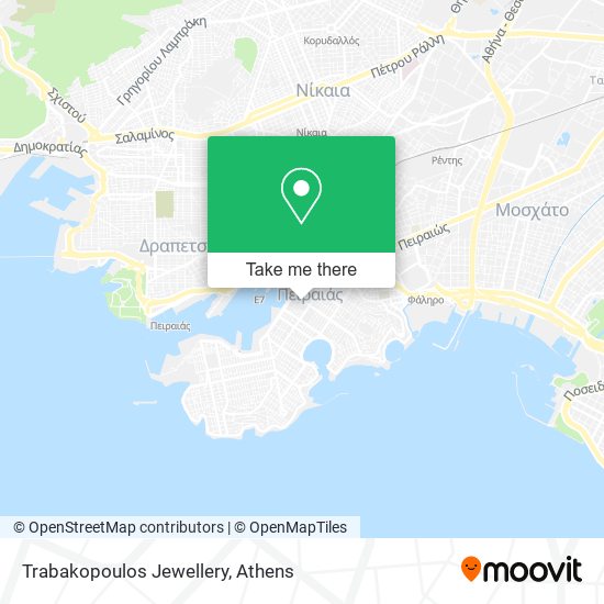 Trabakopoulos Jewellery map