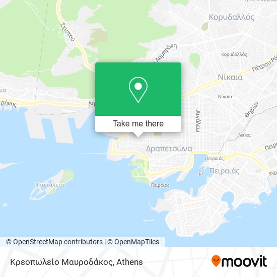 Κρεοπωλείο Μαυροδάκος map