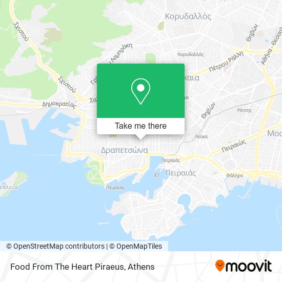 Food From The Heart Piraeus map