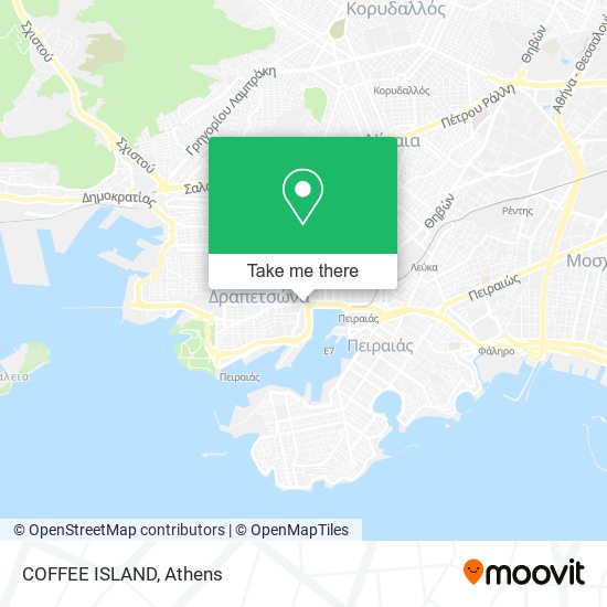 COFFEE ISLAND map