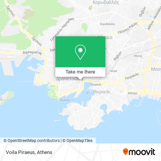 Voila Piraeus map