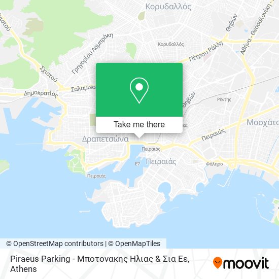 Piraeus Parking - Μποτονακης Ηλιας & Σια Εε map