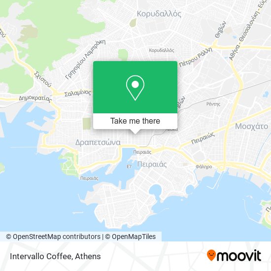 Intervallo Coffee map