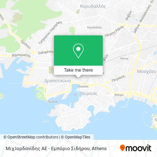 Μιχ.Ιορδανίδης ΑΕ - Εμπόριο Σιδήρου map