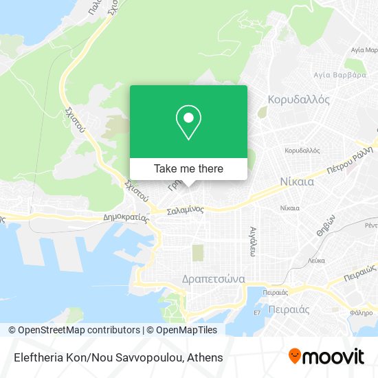 Eleftheria Kon/Nou Savvopoulou map