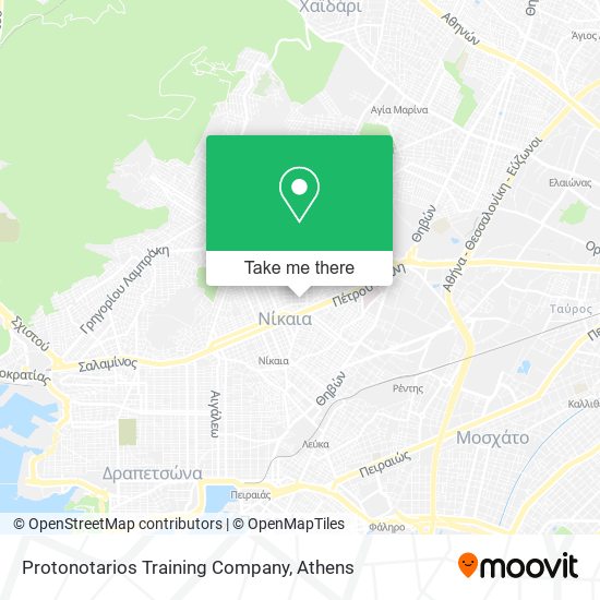 Protonotarios Training Company map