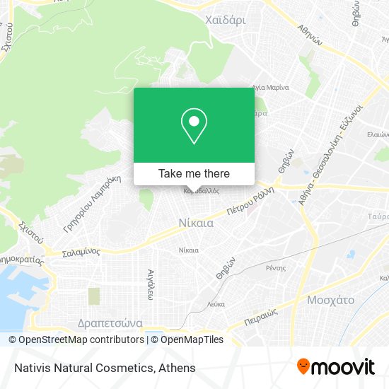 Nativis Natural Cosmetics map