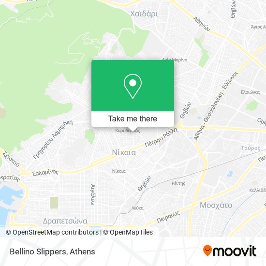 Bellino Slippers map