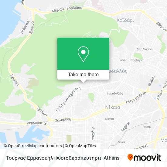 Τουρνας Εμμανουήλ Φυσιοθεραπευτηριι map