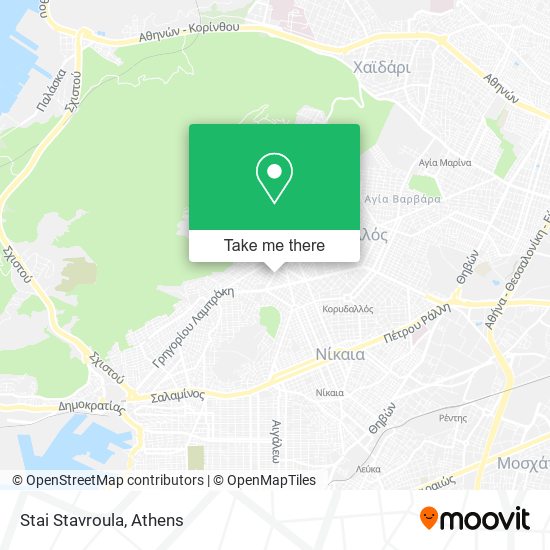 Stai Stavroula map