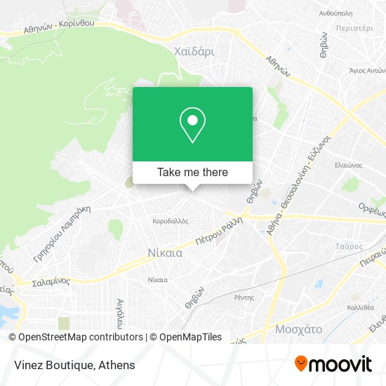Vinez Boutique map