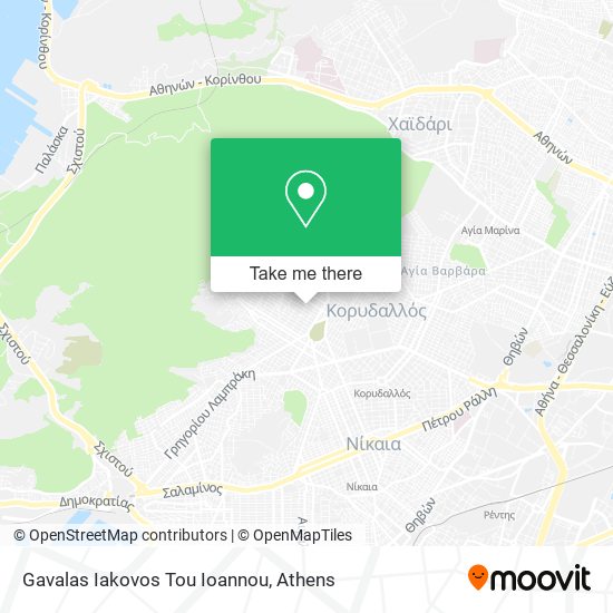 Gavalas Iakovos Tou Ioannou map