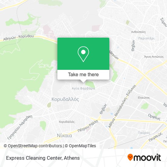 Express Cleaning Center map