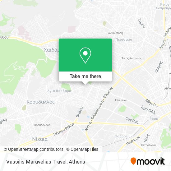 Vassilis Maravelias Travel map