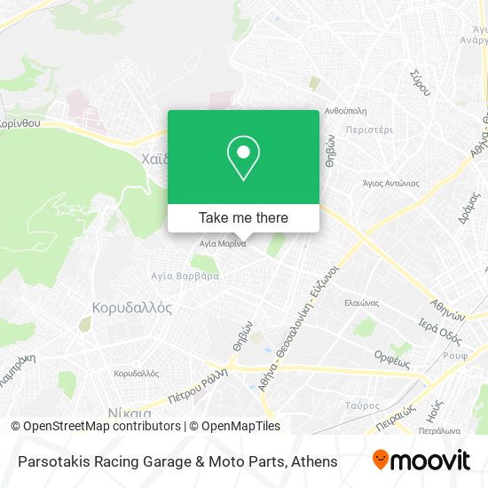 Parsotakis Racing Garage & Moto Parts map