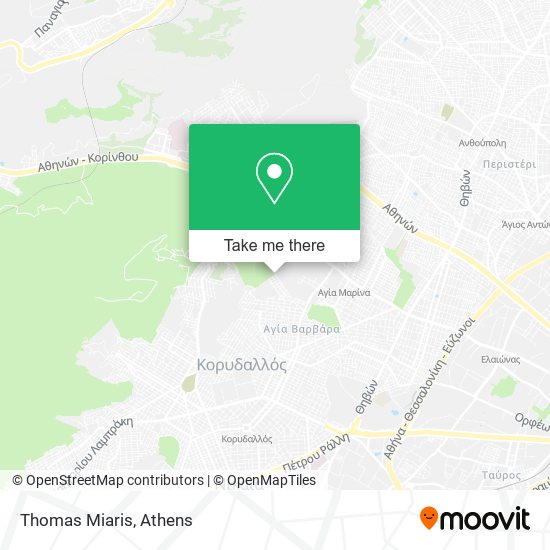 Thomas Miaris map